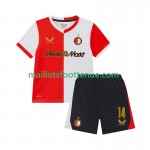 Maillot/Tenue Feyenoord Rotterdam Sem Steijn 14 Enfant Domicile 2025/2026